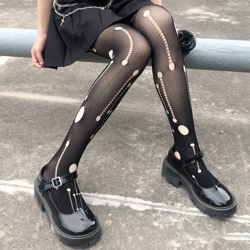 New Blue Color Butterfly Women Tights Fashion Sexy Silk Thin Pantyhose Black White Tights Ladies Nylon Stocking Hosiery