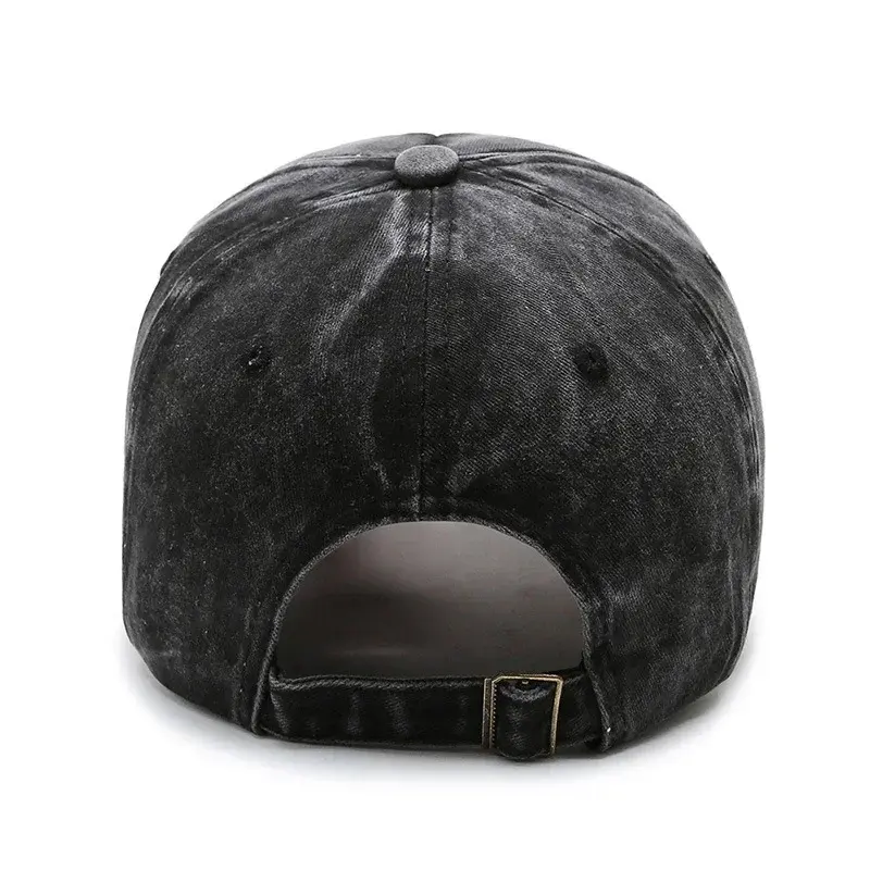 Vintage Letter ROCK Embroidery Baseball Cap Fashion Hip Hop Dad Trucker Hat Unisex Summer Sunshade Sport Hats