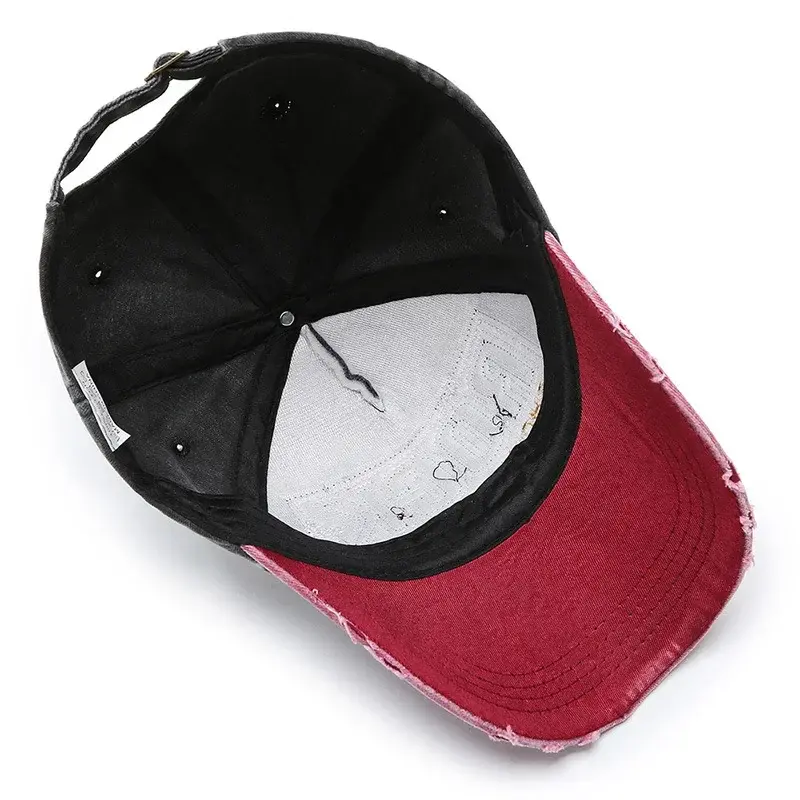 Vintage Letter ROCK Embroidery Baseball Cap Fashion Hip Hop Dad Trucker Hat Unisex Summer Sunshade Sport Hats