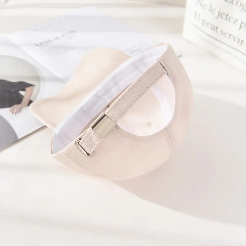 Solid Color Embroidery Baseball Cap for Men Women Korean Simple Adjustable Sun Hat Korean Unisex Soft Cotton Peaked Caps