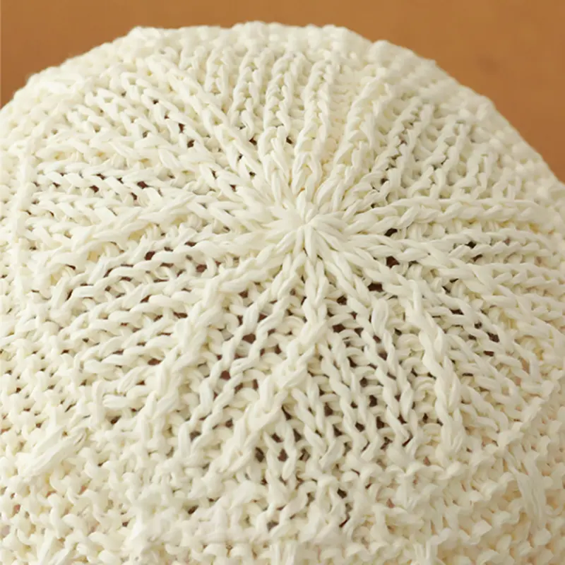 Korean Bow Straw Hat for Women Outdoor Foldable UV Protection Bucket Hats Summer Sunscreen Vacation Holiday Sun Hats