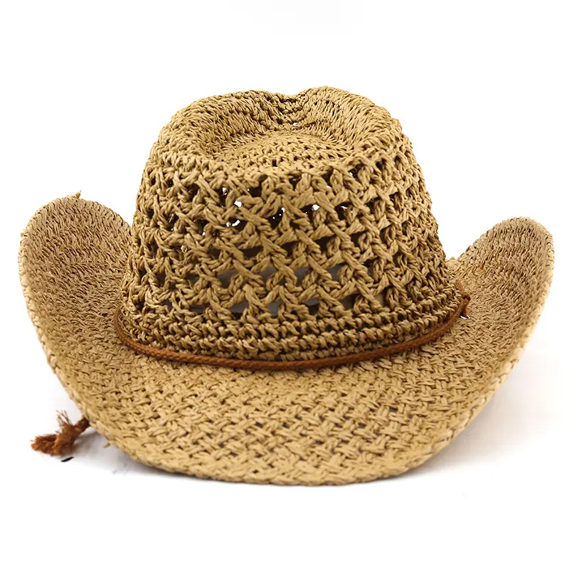 Summer Panama Soft Straw Hat for Men Women Summer Breathable Travel Beach Hats Solid Wide Brim Sunscreen Hats