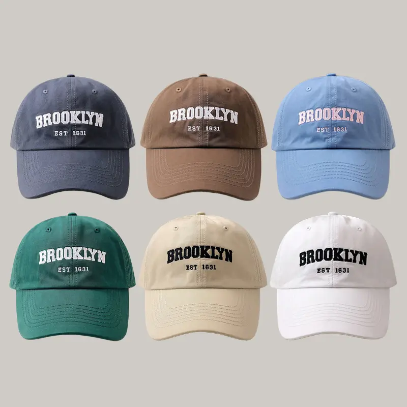 Simple Letter Baseball Cap for Women Korean Ins Solid Color Snapback Hat Adjustable Hip Hop Sports Sun Hats Gorras