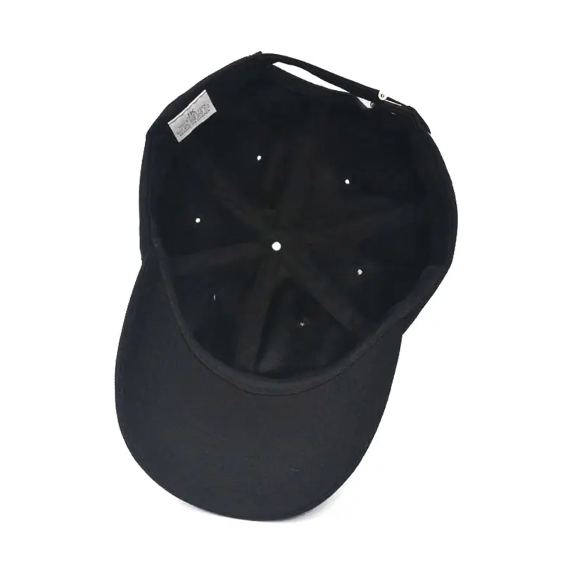 Simple Embroidered Baseball Cap Women Solid Color Cotton Men Peaked Hat Summer Adjustable Unisex Sun Hats Gorras
