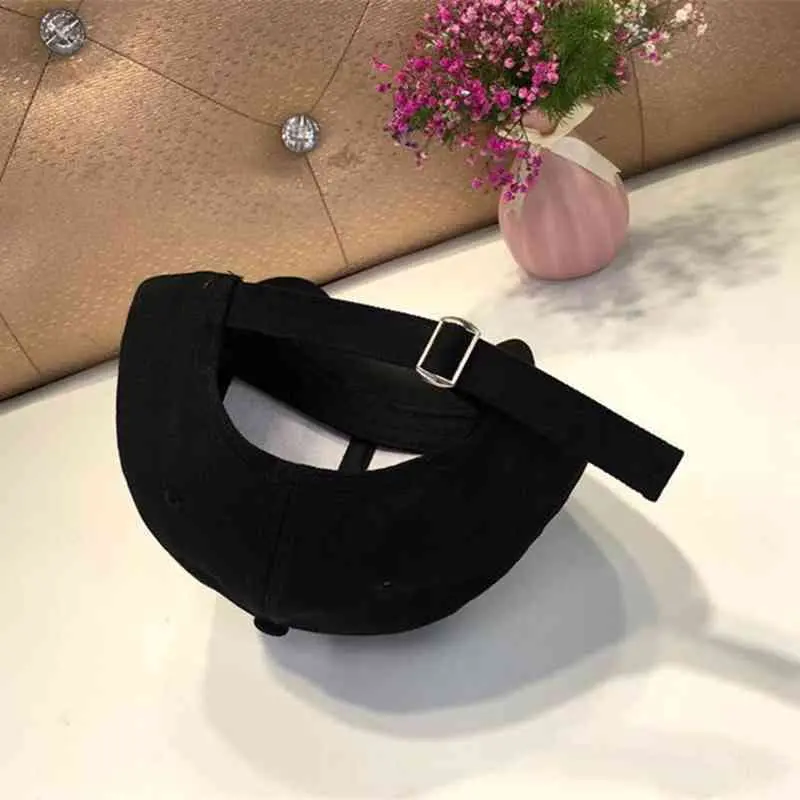 Plum Flowers Embroidery Women Baseball Cap Cotton White Black Adjustable Snapback Hat Spring Summer Outdoor Leisure Hat