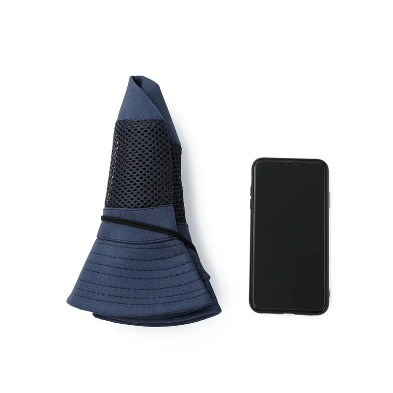 Foldable Mesh Sun Hat for Men Summer Anti-UV Protection Camping Hiking Mountaineering Cap Outdoor Wide Brim Male Fisherman Hats