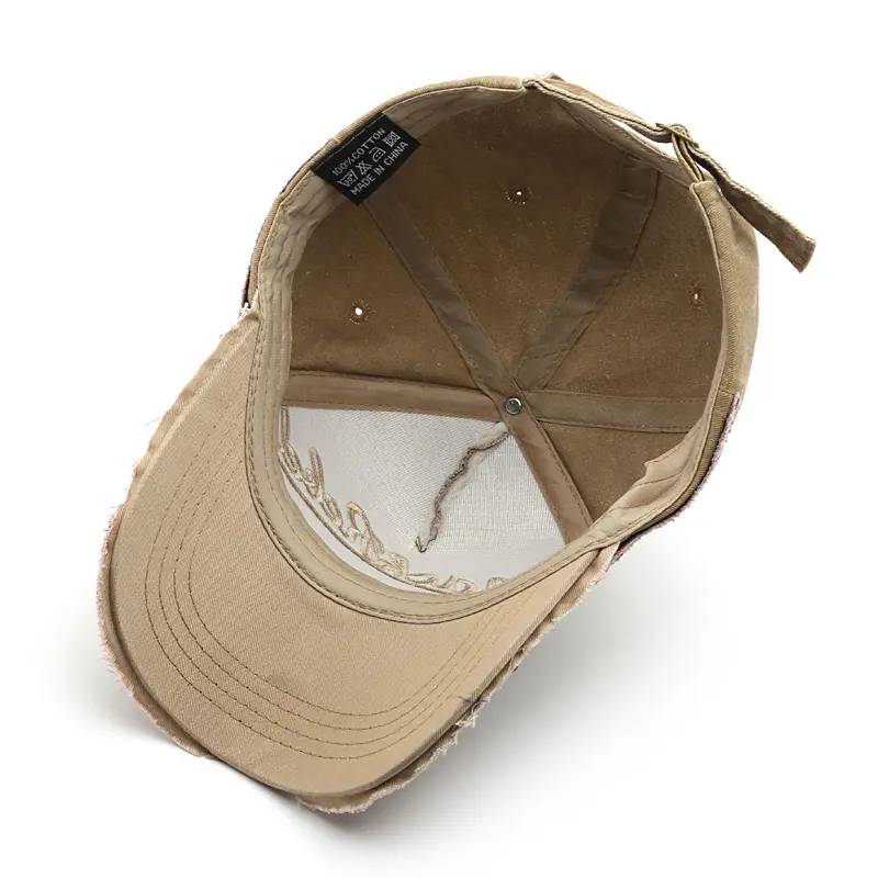 Retro Washed Cotton Baseball Cap Hip Hop Letter Embroidery Dad Hat for Men Women Adjustable Cotton Snapback Caps