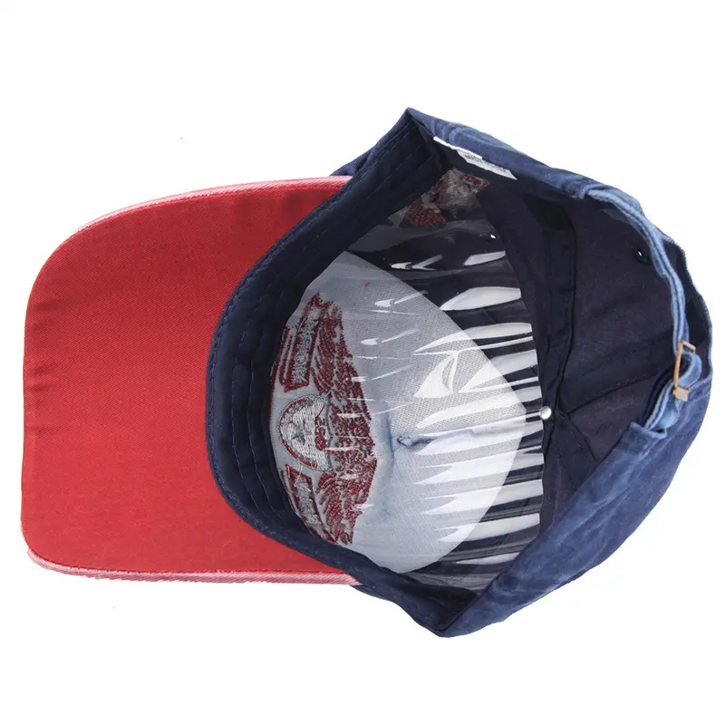Retro Washed Letter Baseball Cap for Men Women Hip Hop Embroidered Cotton Sun Hat Spring Summer Denim Peaked Caps