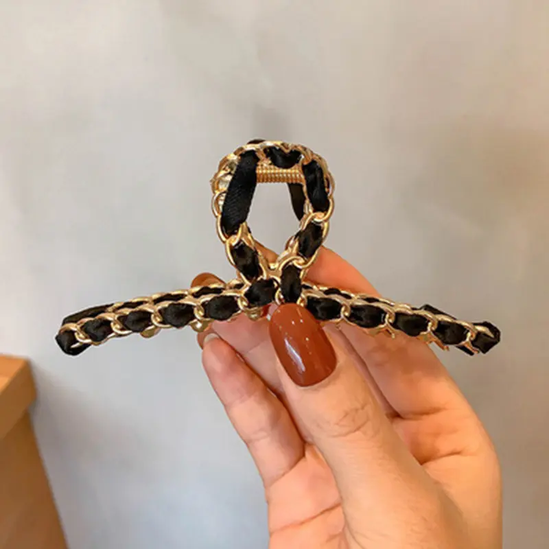New Woman Metal Hair Claws Hair Accessories Chic Barrettes Hairclips Ladies Hairgrip Headwear Simple Lady Hairpin