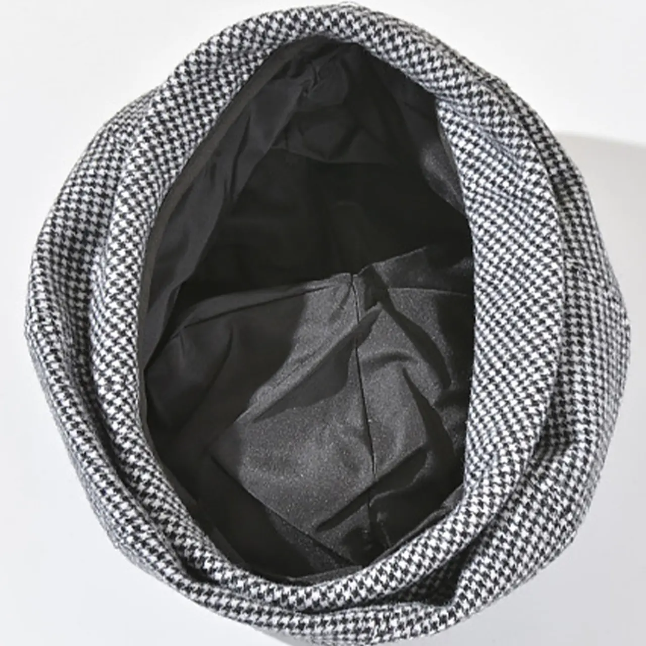 Winter Warm Plush Beret Hat for Women Korean Thicken Lamb Wool Octagonal Cap Vintage Lady Girl Painter Artist Hats
