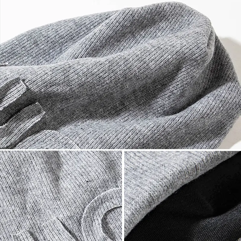 Winter Beanies Hats for Women Girls Warm Y2K Solid Luck Baggy Knitted Skullies Cap Solid Color Letter Pullover Caps