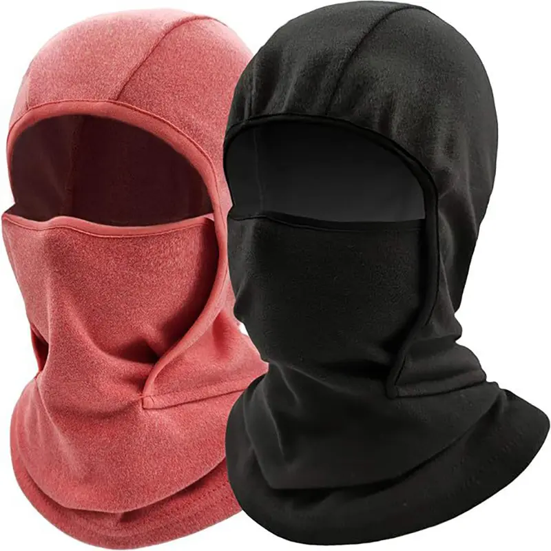 Balaclava Cycling Cap for Kids Winter Warm Fleece Balaclava Hat Children Boy Girl Outdoor Full Face Cover Mask Ski Hats
