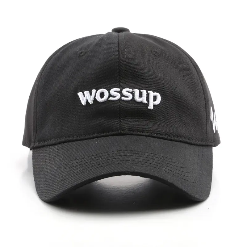Letter Embroidery Baseball Cap Korean Solid Color Women Snapback Hat Summer Soft Cotton Lady Girls Sun Hats