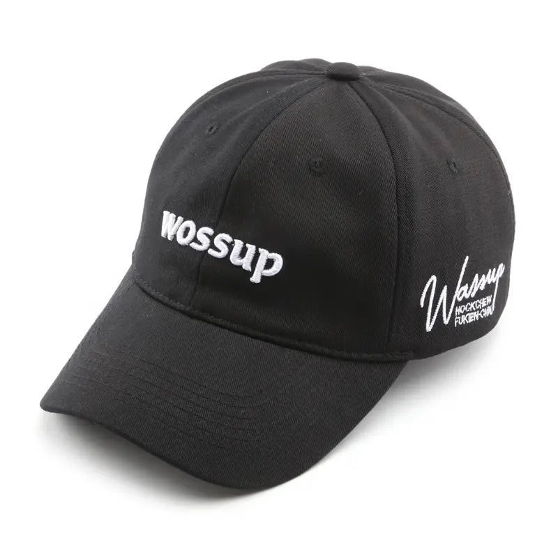 Letter Embroidery Baseball Cap Korean Solid Color Women Snapback Hat Summer Soft Cotton Lady Girls Sun Hats