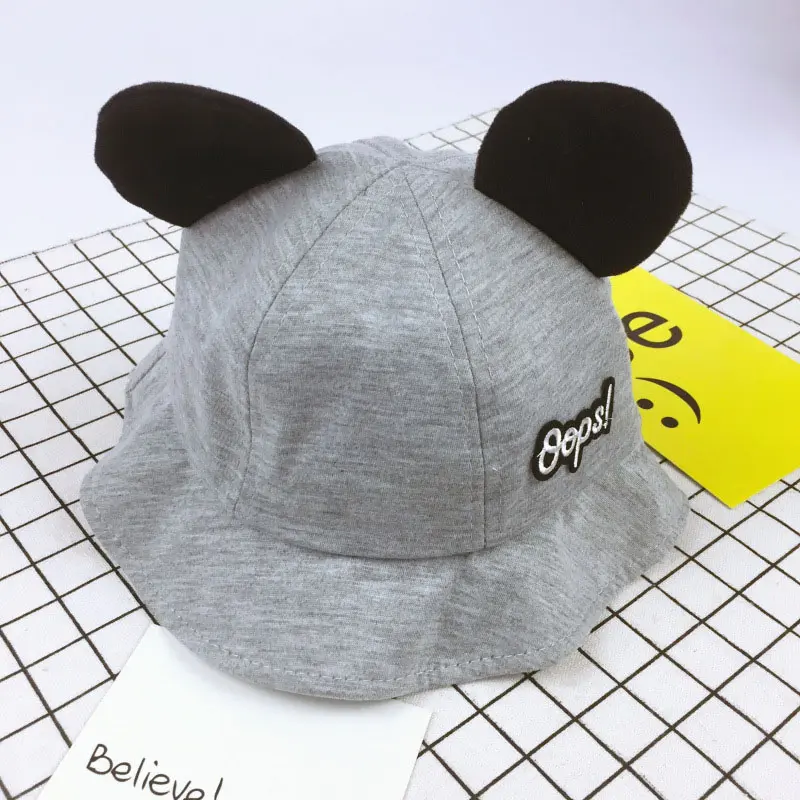 Cute Kids Snapback Baseball Caps With Ears Summer Baby Sun Hats Toddler Children Baby Boy Girls Hats Hip Hop Caps Bonnet Enfant