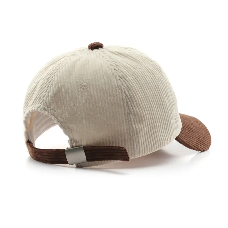 Letter Embroidery Baseball Cap Korean Corduroy Hip Hop Hat for Women Men Autumn Winter Thick Warm Unisex Peaked Caps Gorras