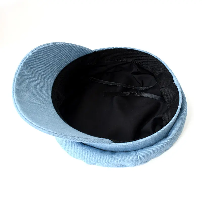 Japanese and Korean Light Denim Casual Duckbill Hat, Retro Fashion Versatile, Street Minimalist Casual Artist Hat