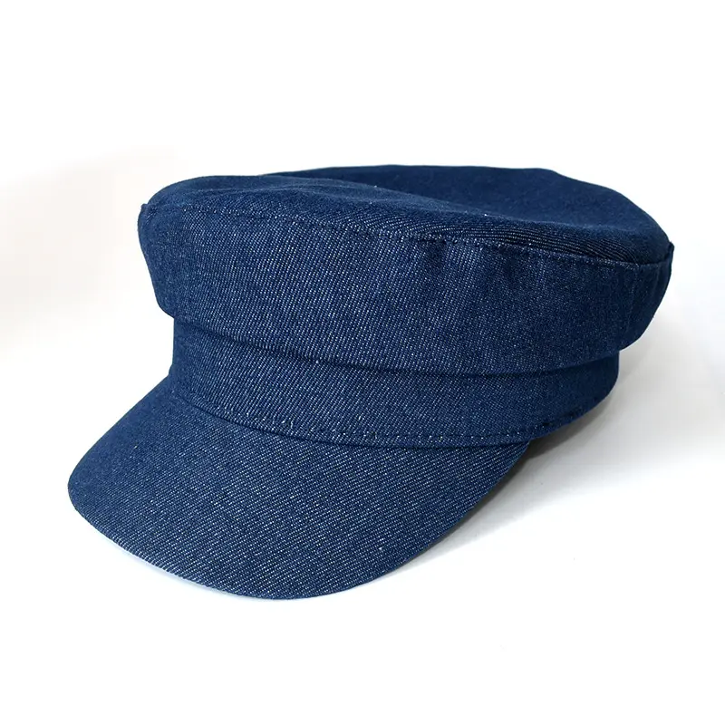 Japanese and Korean Light Denim Casual Duckbill Hat, Retro Fashion Versatile, Street Minimalist Casual Artist Hat