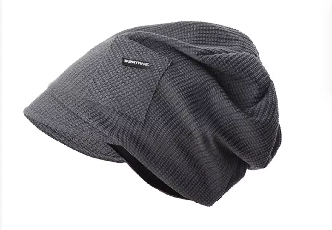 Spring and Autumn Cold Hat, Small Face, Big Head, Waist Hat, Unparalleled, Versatile Stacking Hat, 2024 New Baotou Hat