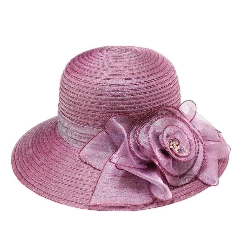 Sunshade Hat, Sun Protection Hat, Foldable Flower Versatile Fisherman Hat, Large Brimmed Beach Hat, Women's Cool Hat
