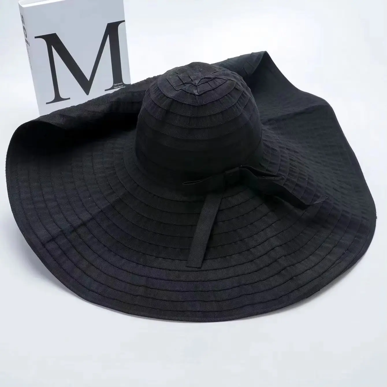 Sunshade Hat, Summer Fashion, Foldable, Face Covering, Sunscreen Bow, Outdoor Versatile Sun hat, Fisherman Hat