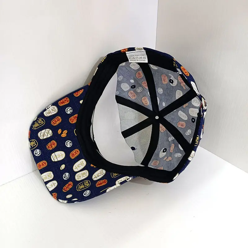 2023 New Print Flower Baseball Caps for Men and Women Summer Sun Hat Visor Cap Adjustable Bonne Hats Gorras