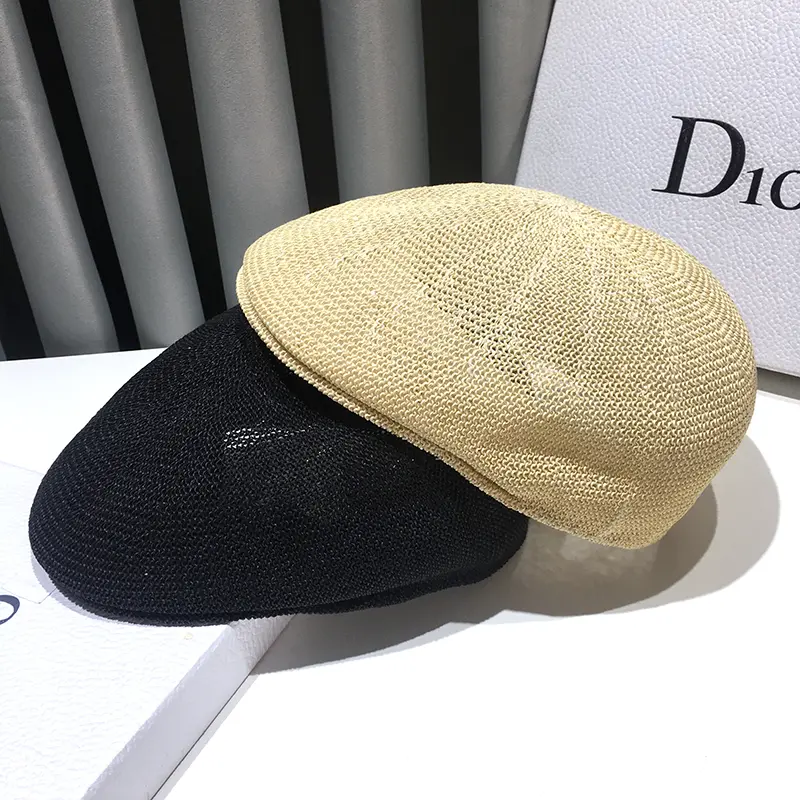 2023 NEW Women's Summer fashion Straw Hat for men Panamas UV Protection Sun Visor Seaside Beach Hat Tide Summer Hats