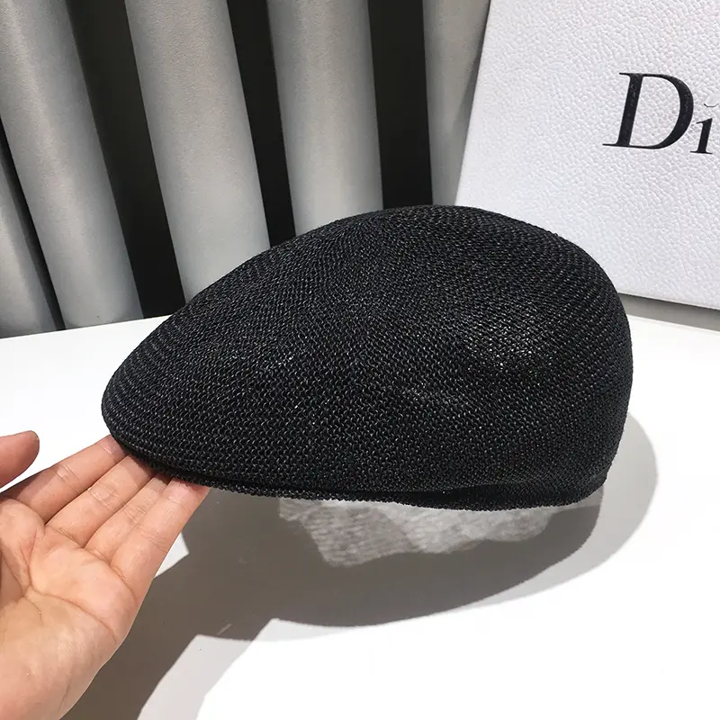2023 NEW Women's Summer fashion Straw Hat for men Panamas UV Protection Sun Visor Seaside Beach Hat Tide Summer Hats
