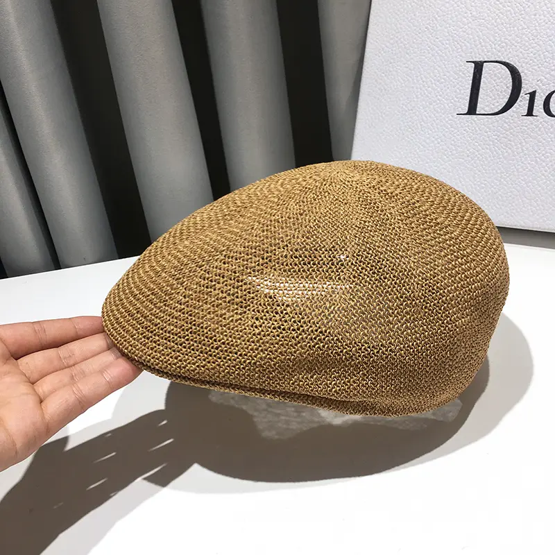 2023 NEW Women's Summer fashion Straw Hat for men Panamas UV Protection Sun Visor Seaside Beach Hat Tide Summer Hats