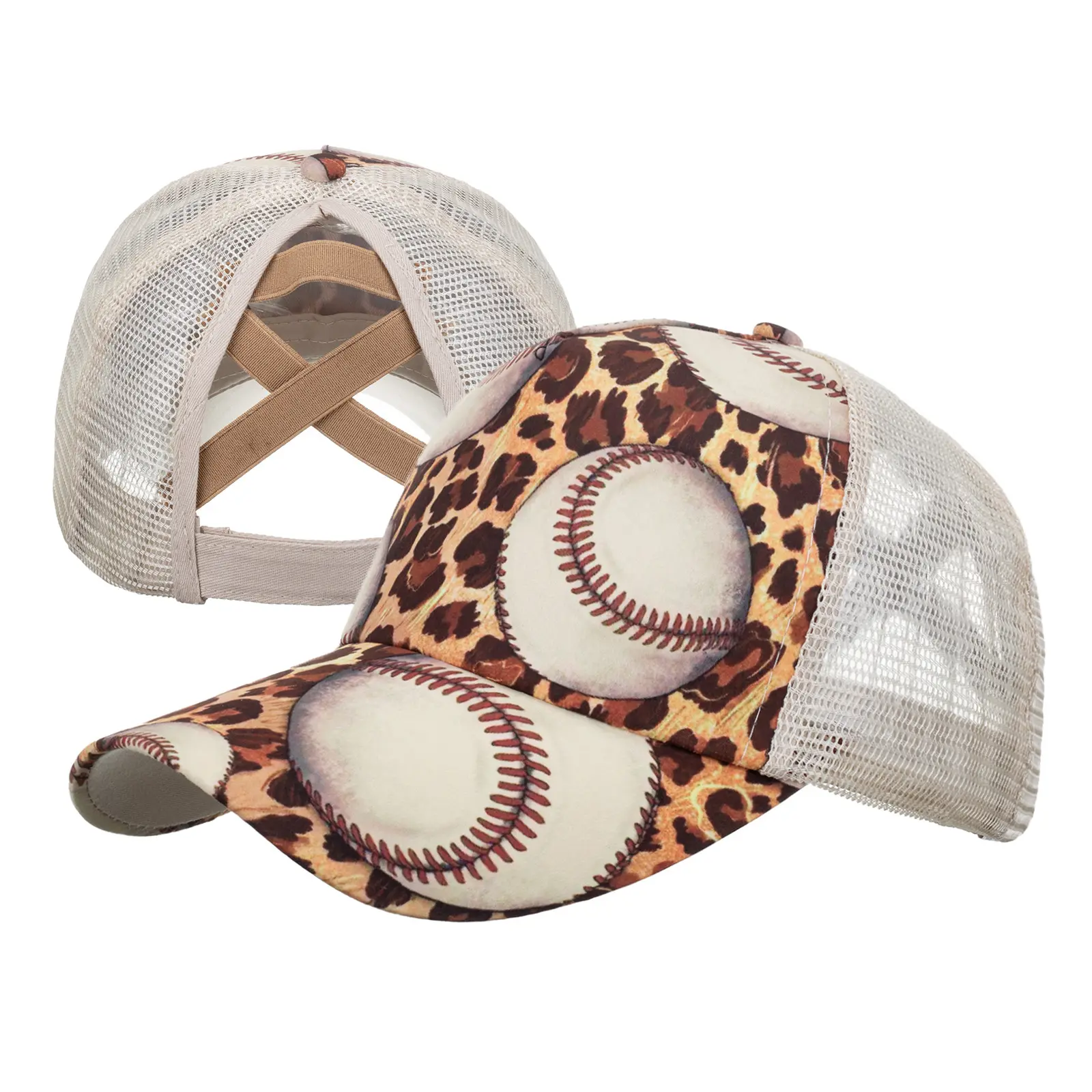 Vrouwen Paardenstaart Baseball Cap Snapback Verstelbare Paardenstaart Gorras Pet Zomer Zonnehoed Mesh Trucker Hoed Pet Femm