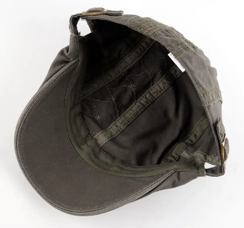 Men's Berets Boina Fashion Hat Masculina Plaid Style Gorro Casual Hats Cotton Boinas Solid Color Beret For Men Cap 6 Colors