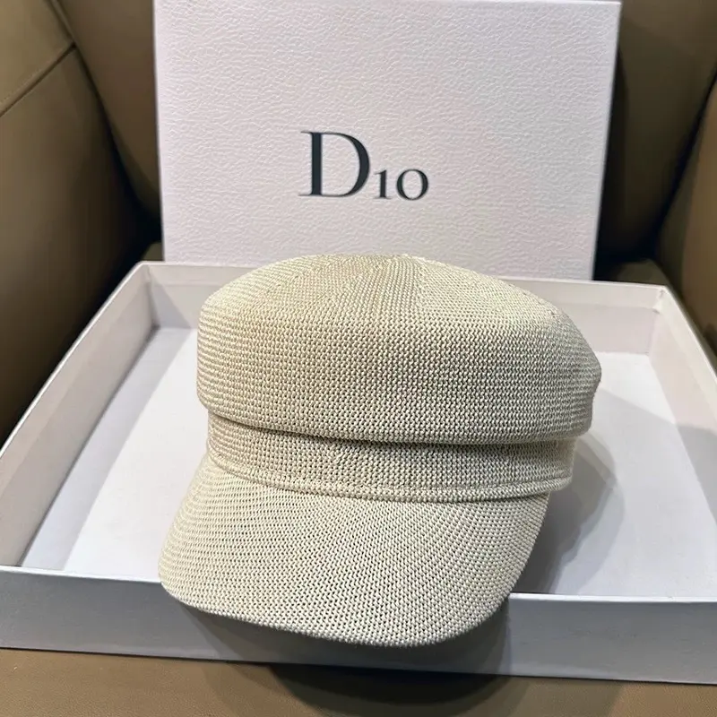 Spring And Autumn Minimalist Newsboy Hat Duck Tongue Hat Women's Casual Sun Shading artist hat Octagonal Hat