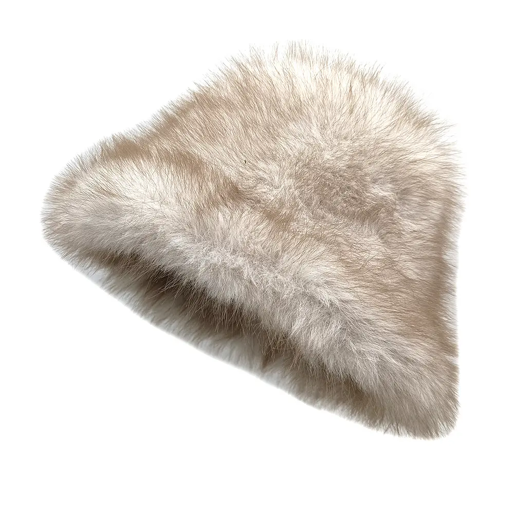 High Quality Autumn and Winter Outdoor Thickened Warm Fisherman Hat for Women, Japanese Art Retro Plush Small Brim Basin Hat
