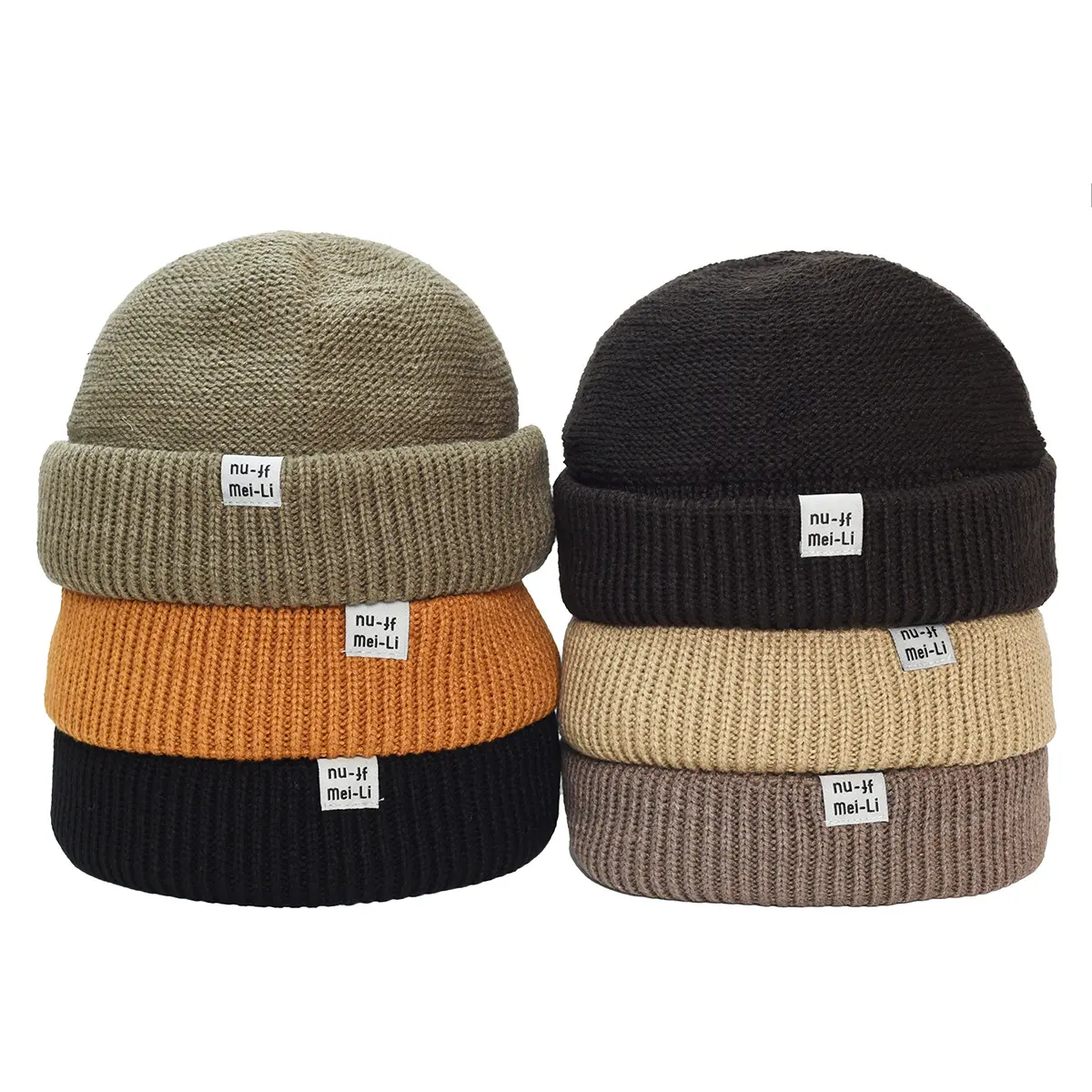 Autumn/Winter Hat Men's Trendy Knitted Hat Korean Edition Guapi Hat Trendy Brand Knitted Hat Winter Hip Hop Cold Hat
