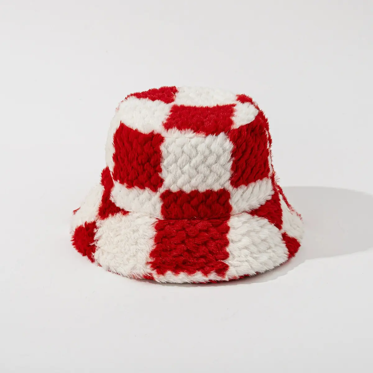 Autumn And Winter New Light Luxury High-End Splicing Fisherman Hat, Outdoor Travel Warm Bucket Hat, Versatile Basin Hat