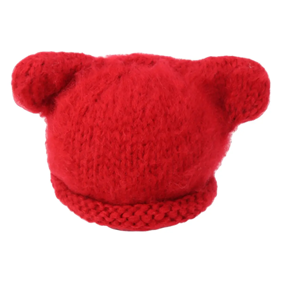 Knitted hat Autumn And winter Men's And Women's Fashionable Pullover Hat, Korean Version With Plush And Thick Knit Hat, Warm Hat