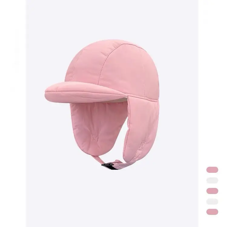 Japanese Versatile Lei Feng Hat Autumn And Winter Hat, Men's And Women's Warm Ear Protection Hat, Adjustable Elastic Cap