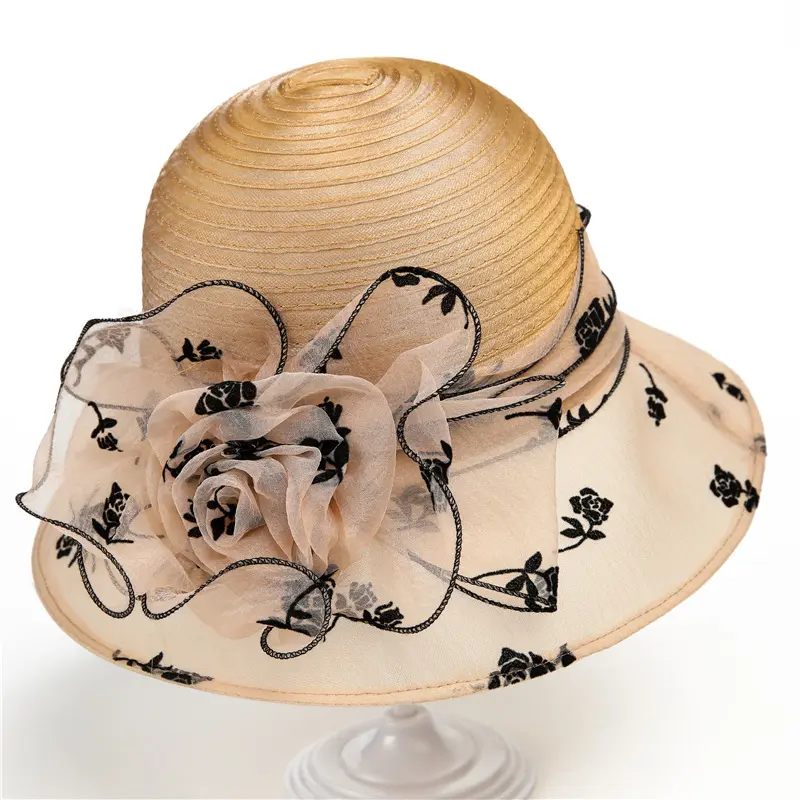 Elegant Temperament Hat, Women's Spring And Summer Cool Hat, Fisherman Hat, Versatile Mom Hat, Sun Protection Hat, Sun Hat