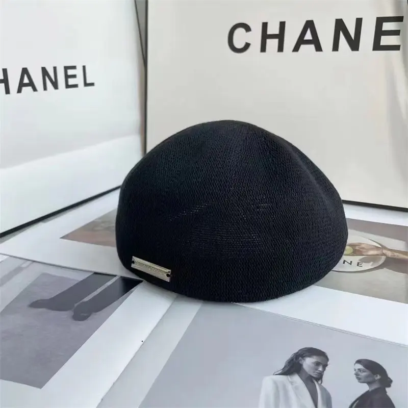 Street Personality, Wearing a Duckbill Cap, Children's Summer Breathable Knitted Artistic Leisure Forward Hat