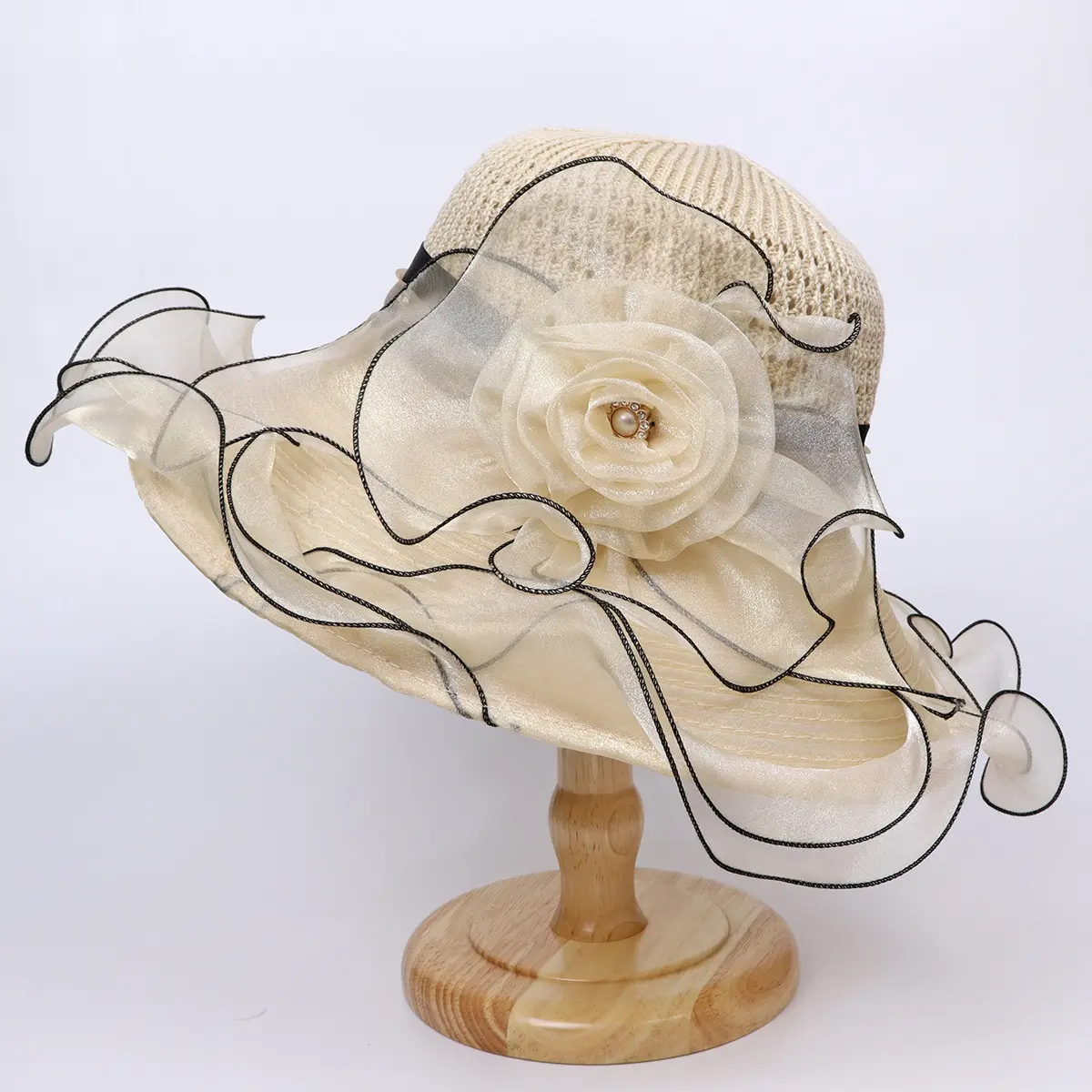 Summer New Sunscreen Hat For Women, High-End And Breathable, With A Large Edge For Sun Protection And Sun Hat