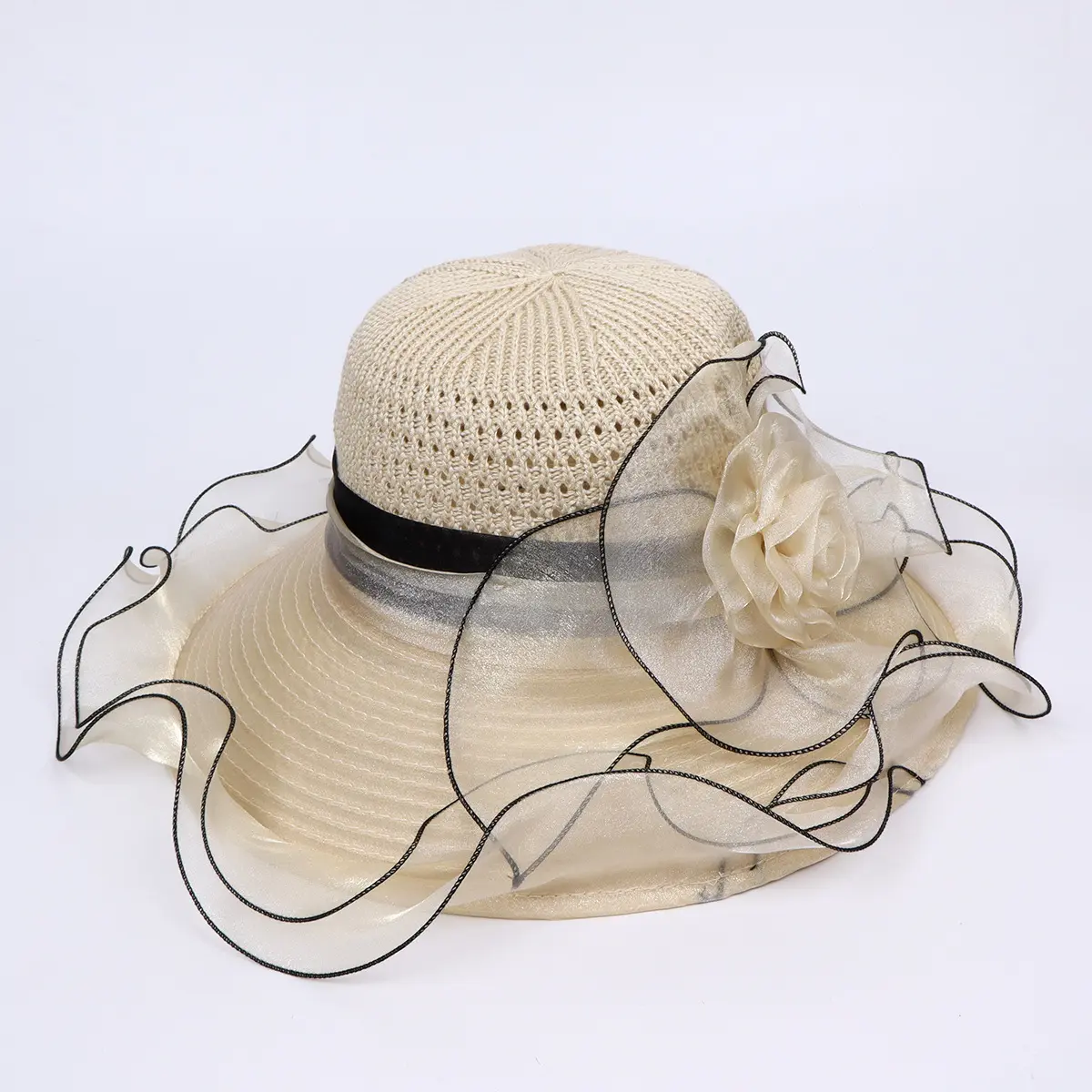 Summer New Sunscreen Hat For Women, High-End And Breathable, With A Large Edge For Sun Protection And Sun Hat