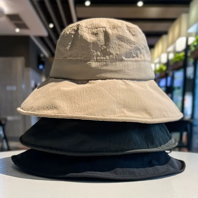 Large Eave UV Resistant Sun Hat, Summer Quick Drying Waterproof Fisherman Hat, Outdoor Fishing Camping Hiking Hat