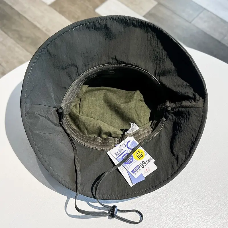 Large Eave UV Resistant Sun Hat, Summer Quick Drying Waterproof Fisherman Hat, Outdoor Fishing Camping Hiking Hat