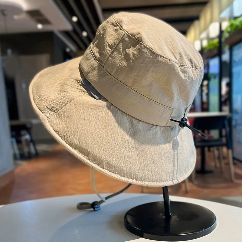 Large Eave UV Resistant Sun Hat, Summer Quick Drying Waterproof Fisherman Hat, Outdoor Fishing Camping Hiking Hat