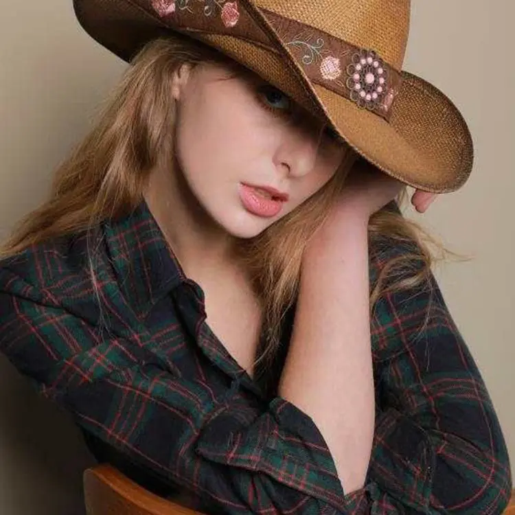 Summer Denim Hat Embroidered Breathable Sunshade Couple Style Sun Hat Beach Hat Grass Hat Cool Hat Women's Hat
