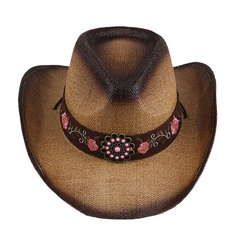 Summer Denim Hat Embroidered Breathable Sunshade Couple Style Sun Hat Beach Hat Grass Hat Cool Hat Women's Hat