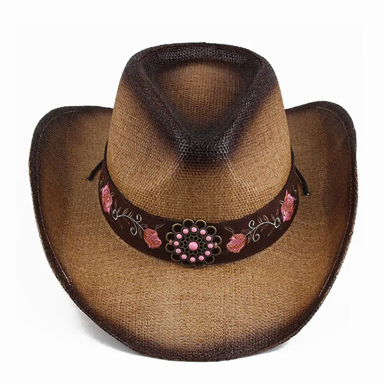 Summer Denim Hat Embroidered Breathable Sunshade Couple Style Sun Hat Beach Hat Grass Hat Cool Hat Women's Hat
