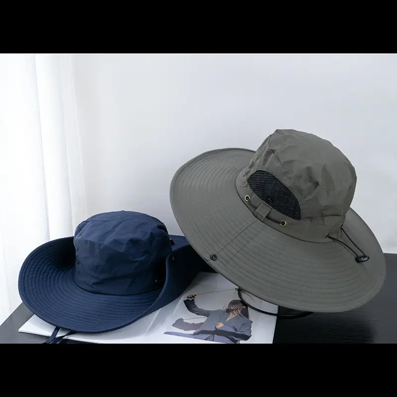 Summer Sun Hat, Outdoor Hiking UV Protection Sun Hat, Fishing Hat, Full face Coverage, Quick Drying Fisherman Hat
