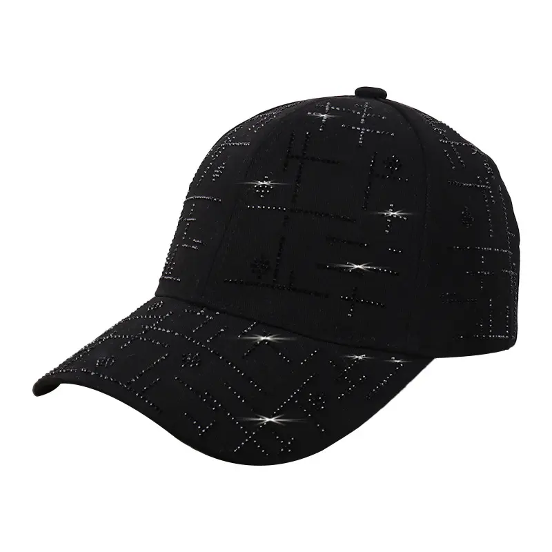 Spring/Summer New Water Diamond Casual Versatile Fashion Baseball Hat Outdoor Travel Sunshade Hat