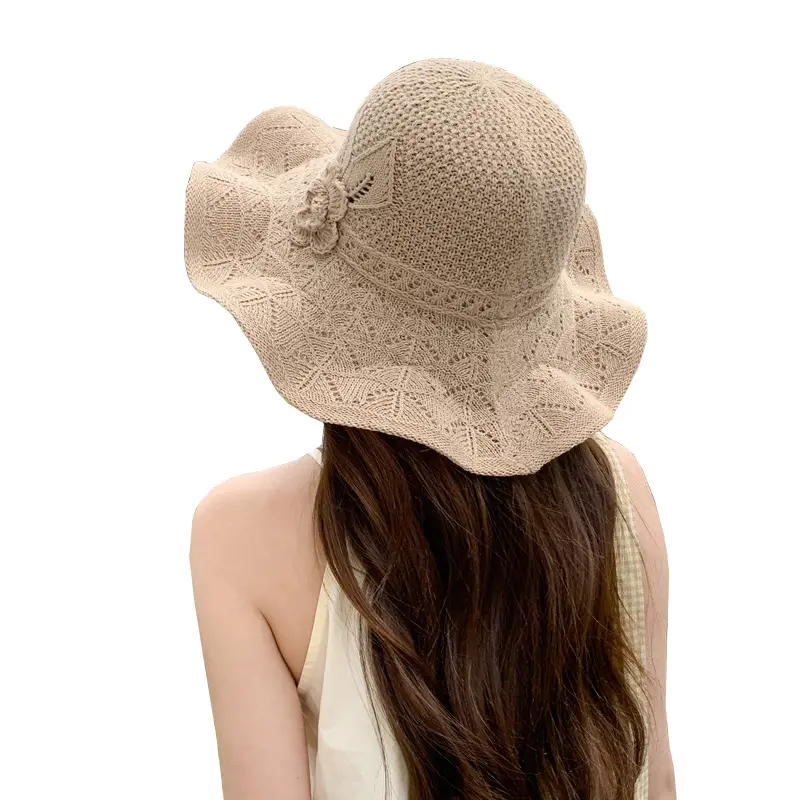 Korean version Spring And Autumn New Hat For Women, Summer Japanese Style Bare Face Sun Hat, Outdoor Large Edge Sun Hat